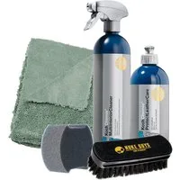 autopflege Lederpflege Innenraum Set Multi Interior Cleaner Protect Leather Care Auto-Reinigungsmittel (Set, [5-St. Auto Lederpflege Set, Innenreiniger Set, mit Bürste)