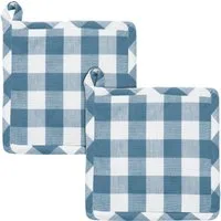 REDBEST Topflappen Topflappen "Nashville" 2er-Pack, Karo