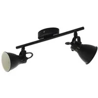 EGLO Deckenspot SERAS 2, LED wechselbar, Warmweiß, Küchenlampe, Deckenstrahler, Industrial, modern