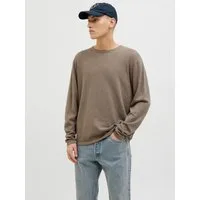 Jack & Jones Rundhalspullover JJESUMMER KNIT CREW NECK SN mit Rundhalsausschnitt