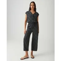 OPUS Jumpsuit MONELI SHADOW Wide mit abstrakten Printdesign