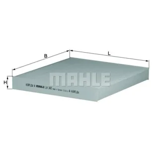 Mahle Innenraumfilter Hyundai Grandeur Santa Sonata Trajet Kia Magentis