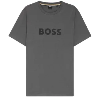 Boss - T-Shirt für Herren, Baumwolle (Dunkelgrau)