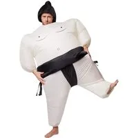 dressforfun Kostüm Selbstaufblasbares Kostüm Sumo-Ringer, Fasching, Jungesellenabschied oder Festivals bestens geeignet