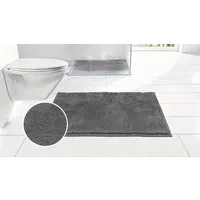 OTTO home Badematte Cali, Badvorleger, Badezimmer Teppich, Duschvorleger, Höhe 10 mm, rutschhemmend beschichtet, schnell trocknend, fußbodenheizungsgeeignet, Polyester, rechteckig, weich, Uni Farben, auch als Teppich erhältlich
