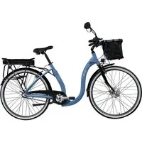AGON E-Bike Cityrad Assist, 3 Gang, Nabenschaltung, Frontmotor, 374 Wh, tiefer Einstieg