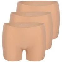 sloggi Panty 3er Pack Zero Feel 2.0 Cyclist (Spar-Set, 3-St) Panty - Nahtlos - Zeichnet sich unter Kleidung nicht ab