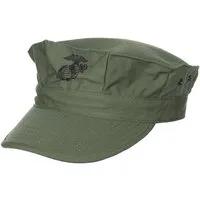 MFH Army Cap US Cap, "USMC", Rip Stop, oliv, Marine-Corps-Druck