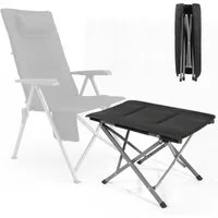 HOMECALL Fußhocker Fußablage Faltbar Klapphocker mit Länge von 62cm Gepolstert Fußstütze (Fußablage fußhocker klappbar für Campingsessel Soft), 2,4KG Hocker Gepolstert Fußstütze für Sessel Garten- und Balkonstuhl
