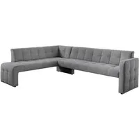 exxpo - sofa fashion Essbank Barista, bequem und elegant, hohe Bodenfreiheit, Eckbank Barista bequem und elegant, hochwertige Detailverarbeitung