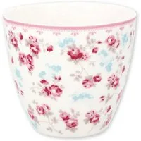 Greengate Tasse Latte Cup Elsy White