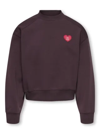 KIDS ONLY - KOGEVISA L/S O-NECK SHORT SWT - Gr. - 140