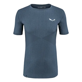 SALEWA - Zebru Responsive Kurzarm Hemd Herren - Blau (Gr.52)