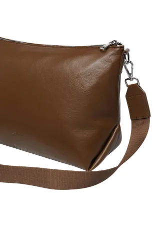 s.Oliver Red Label - Schultertasche aus Lederimitat braun - Gr. - ONE SIZE