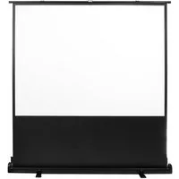 Maclean MC-210 Rolloleinwand (Bodenprojektionswand 66 Zoll 16:9 Tragbar)