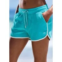 KangaROOS Relaxshorts mit sportlichem Seitenstreifen und weichem Frottee Material