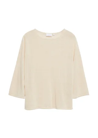 comma - Strickpullover beige - Gr. - 46