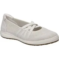 Josef Seibel Caren 67 Riemchenballerina Slipper, Sneaker, Schlupfschuh mit Leder Einsatz an der Ferse