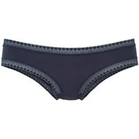 LASCANA Brasilslip (3er-Set) aus elastischer Baumwolle mit weicher Spitze