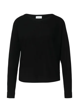 comma - Strickpullover schwarz - Gr. - 42