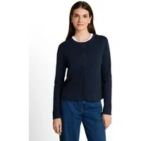 TOM TAILOR Strickjacke mit Viskose und Stretch