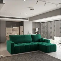 Masseno Ecksofa VOLIRA mit Schlaffunktion L-Form, Sofa mit Bettkasten