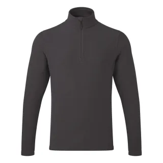 Premier Unisex Erwachsene Recyclight Quarter Zip Fleece (dunkelgrau)