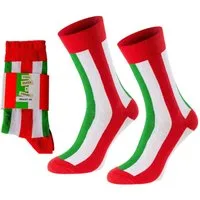 Chili Lifestyle Freizeitsocken PASTA Lustige Socken mit Spruch Banderole als Geschenksocken (Paar, 1-Paar, Mit Spruchbanderole) Weichbund ohne Gummidruck