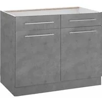 wiho Küchen Unterschrank Flexi2 Breite 100 cm
