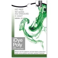 Jacquard Textilfarbe iDye Poly, Färbemittel für synthetische Gewebe, 14g Päckchen inkl. Farbverstärker