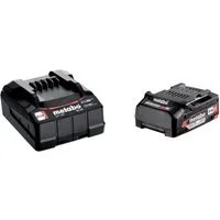 metabo Basis Set 1x Li-Power Akkupack 18 V 2,0 Ah Akku (625596000) + SC 36 Schnelllade-Gerät