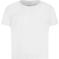 Evoni T-Shirt Damen kurzes Kurzarmshirt aus weichem Baumwollstoff