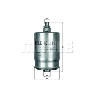 Mahle Kraftstofffilter Ferrari Mercedes Porsche