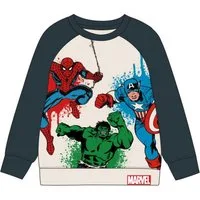 Cerda Sweatshirt Marvel Avengers Kinder Baumwoll-Mix angeraut bequem