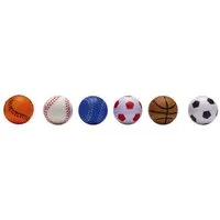 Beeztees Tierball Katzenspielzeug Sportball aus Moosgummi