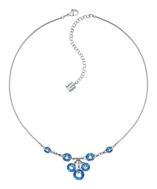 konplott - Halskette - Sporty Glimpse blau