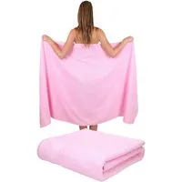 Betz Badetuch 2 Stück Badetücher PALERMO Größe 100 x 200 cm, 100% Baumwolle (Set), Badetuch
