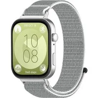 Wigento Smartwatch-Armband Nylon Klettverschluss für Huawei Watch Fit 5 4 / 5 4 Pro / 3 Uhr Band, Outdoor Armband, Verstellbar