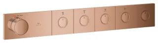 GROHE Unterputz-Thermostat Grohtherm Aqua Tiles, 106868 FMS 5 ASV warm sunset, 106868DA00 106868DA00