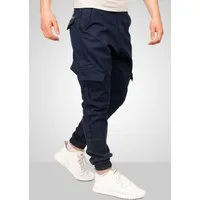 Alessandro Salvarini Cargohose Alessandro Salvarini Herren Cargo Hose AS274 mit vielen praktischen Taschen