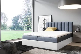Boxspringbett Schlafzimmerbett ELSA 200x200cm inkl.Bettkasten