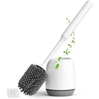 TUWENA WC-Reinigungsbürste Klobürste Silikon, WC-Bürste, Toilettenbürste Wandmontage & Stehen, Toilette, für Badezimmer