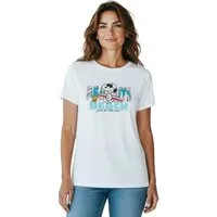 United Labels® T-Shirt Peanuts Snoopy T-Shirt Beach Fun in the Sun Oberteil Shirt Top Originallizenz