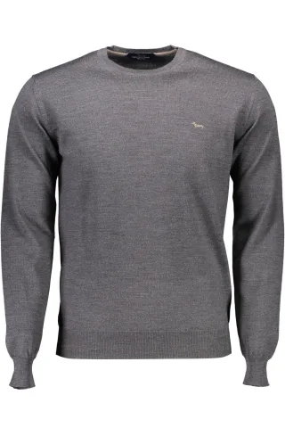 Crewsweat Pullover Melange Grau