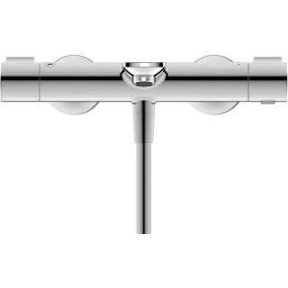Duravit Wave Wannenarmatur WA5220000010 Aufputz, Ab- und Umstellventil, chrom