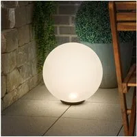 esotec LED Gartenleuchte Solarkugel LIANA CCT, ⌀40cm, 10 Farben, Fernbedienung, outdoor 102641, LED fest integriert