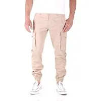 Jack & Jones Cargojeans Jack & Jones Paul Flake Tapered Slim Cargo Herren Jeans Hose