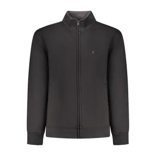 Coveri Moving Schwarzes Baumwolle Herren Sweatshirt