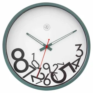 Wanduhr NEXTIME DROPPED NUMBERS