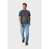 Oldskull T-Shirt Retro Japan Island (1-tlg) mit coolem Print